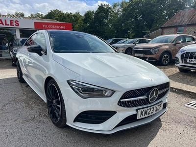 White Used 2023 Mercedes CLA220 AMG Line Premium Plus Sedan | £24,995 (Good price)