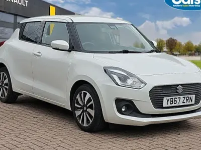 Used Suzuki Swift SZ5 111 HP (81 kW) 2018 White Hatchback