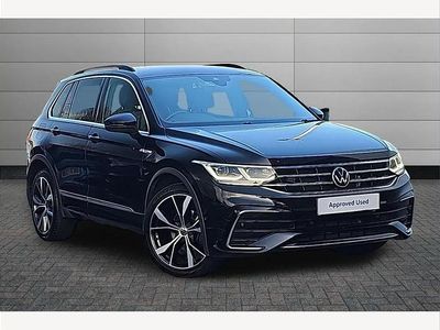 Used VW Tiguan R-line 150 HP (110 kW) 2022 Black SUV