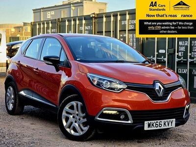 Used Renault Captur Dynamique 120 HP (88 kW) 2016 Orange SUV