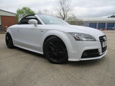 Used Audi TT Roadster Black Edition 170 HP (125 kW) 2014 White Cabriolet