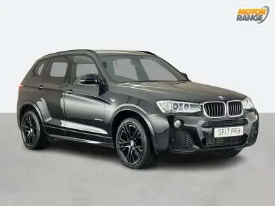 Used BMW X3 M Sport 190 HP (139 kW) 2017 Black SUV