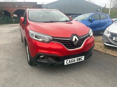 Used Renault Kadjar Dynamique 110 HP (80 kW) 2016 Red SUV