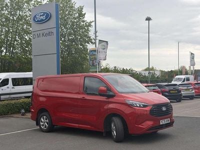 Used Ford Transit Custom Limited 232 HP (170 kW) 2025 Red Van