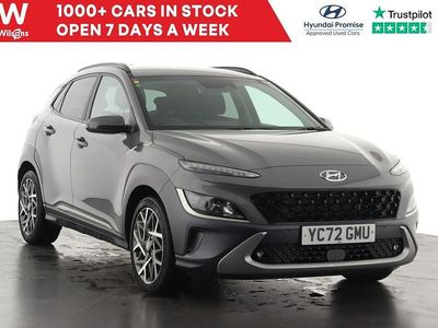 Grey Used 2022 Hyundai Kona Premium SUV | £17,549 (Fair price)
