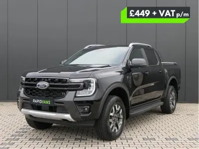 Nouă Ford Ranger Wildtrack 281 CP (206 kW) 2025 Negru Pickup