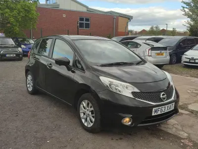 Begagnad Nissan Note Acenta Premium 2013 Svart Halvkombi