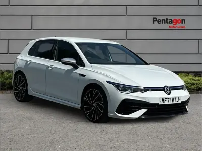 Used VW Golf VIII R 315 HP (231 kW) 2021 White Hatchback