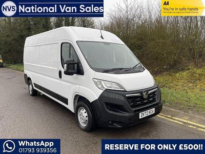 Used Vauxhall Movano S 140 HP (102 kW) 2022 White MPV