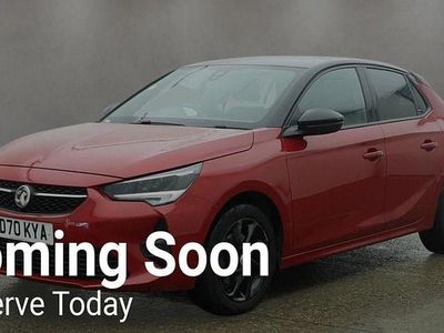 Used Vauxhall Corsa SRi 100 HP (73 kW) 2020 Red Hatchback
