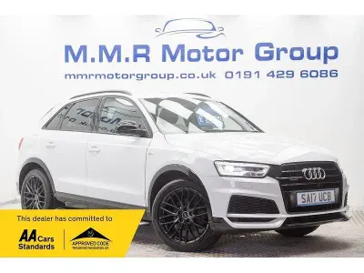 Used Audi Q3 Black Edition 150 HP (110 kW) 2017 White SUV