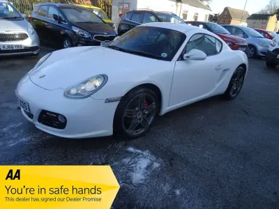 Used Porsche Cayman 2010 White Coupe