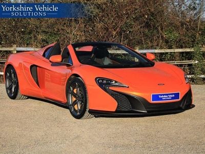 Used McLaren 650S 2018 Orange Cabriolet