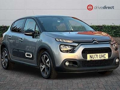 Grey Used 2021 Citroën C3 PureTech Hatchback | £9,650 (Fair price)