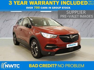 Used Vauxhall Grandland X Sport 130 HP (95 kW) 2019 Red SUV