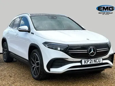 Begagnad Mercedes EQA250 AMG line 139 kW (190 HK) 2021 Vit SUV