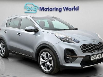 Used Kia Sportage GT-Line S 185 HP (136 kW) 2019 Silver SUV