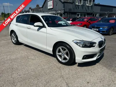 Used BMW 118 Performance 150 HP (110 kW) 2018 White Hatchback