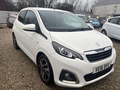 Used Peugeot 108 Allure 2016 White Hatchback