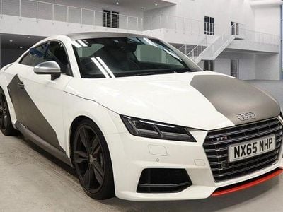 Used Audi TTS Advanced 2015 White/grey Coupe