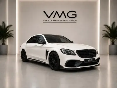 Usado Mercedes S63L AMG Executive 585 HP (430 kW) 2015 Branco Sedan