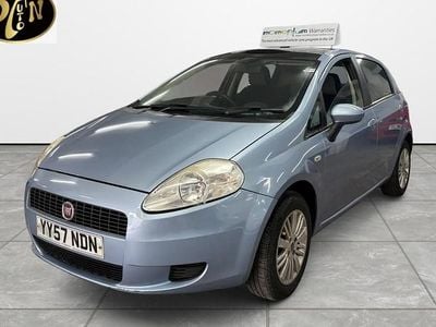 Used Fiat Grande Punto 77 HP (56 kW) 2007 Blue Hatchback