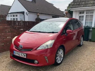 Used Toyota Prius+ 2012 Red MPV