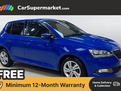 Blue Used 2020 Skoda Fabia SE Hatchback | £9,397 (Fair price)