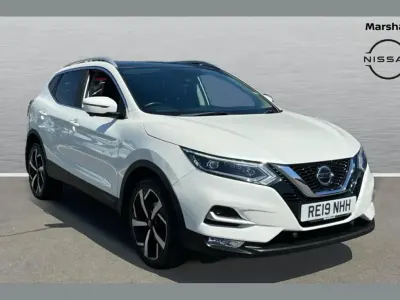 Used Nissan Qashqai Tekna 138 HP (101 kW) 2019 White SUV
