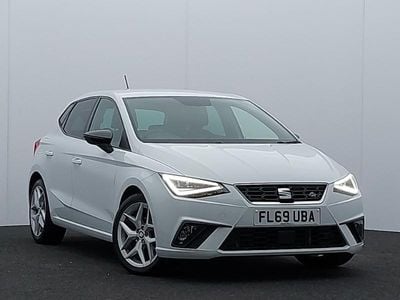 Used Seat Ibiza FR 95 HP (69 kW) 2019 White Hatchback