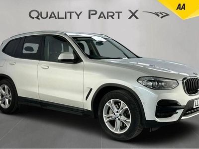 White Used 2021 BMW X3 Sport Line SUV | £15,979