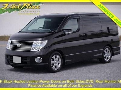 Used Nissan Elgrand 2009 Black MPV