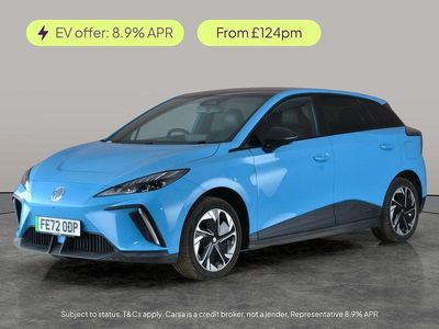 Used MG MG4 EV Trophy 2022 Blue Hatchback