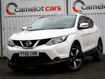 Used Nissan Qashqai N-TEC 163 HP (119 kW) 2015 White SUV