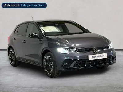 New VW Polo R-line 2026 Grey Hatchback