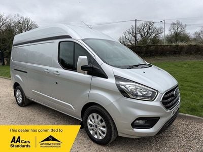 Used Ford Transit Custom Limited 130 HP (95 kW) 2021 Silver Van