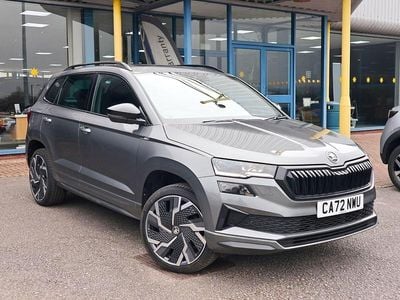 Used Skoda Karoq SportLine 150 HP (110 kW) 2023 Grey SUV
