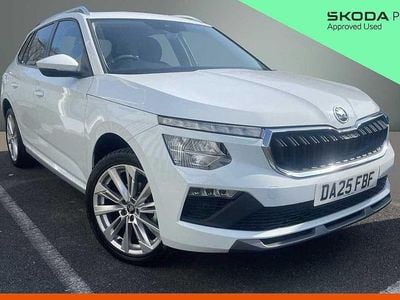 Used Skoda Kamiq SE L 110 HP (80 kW) 2025 Moon white metallic SUV