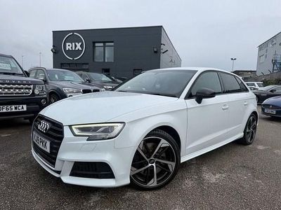 Used Audi S3 Sportback Black Edition 300 HP (220 kW) 2019 White Hatchback