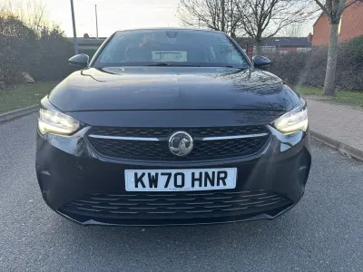 Used Vauxhall Corsa 75 HP (55 kW) 2020 Black Hatchback