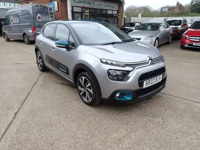 Used Citroën C3 Shine 100 HP (73 kW) 2022 Grey Hatchback