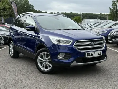 Used Ford Kuga Titanium 120 HP (88 kW) 2018 Blue SUV