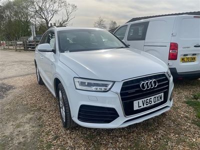 used Audi Q3 (2016/66)S Line Nav 2.0 TDI 150PS Quattro 5d