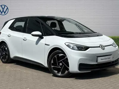 Used VW ID.3 Pro 106 kW (145 HP) 2022 White Hatchback