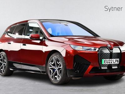 Used BMW iX M Sport 236 kW (322 HP) 2022 Red SUV
