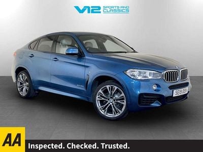 Used BMW X6 M Sport 313 HP (230 kW) 2019 Blue SUV