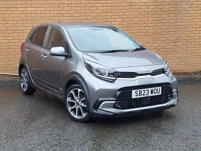 Used Kia Picanto X-Line 66 HP (48 kW) 2023 Grey Hatchback