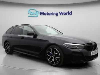 Used BMW 530 M Sport 286 HP (210 kW) 2021 Black Estate