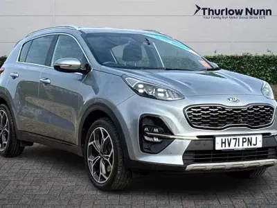 Used Kia Sportage GT-Line 136 HP (100 kW) 2021 Silver SUV