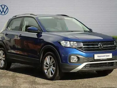 Used VW T-Cross SE 110 HP (80 kW) 2022 Blue SUV